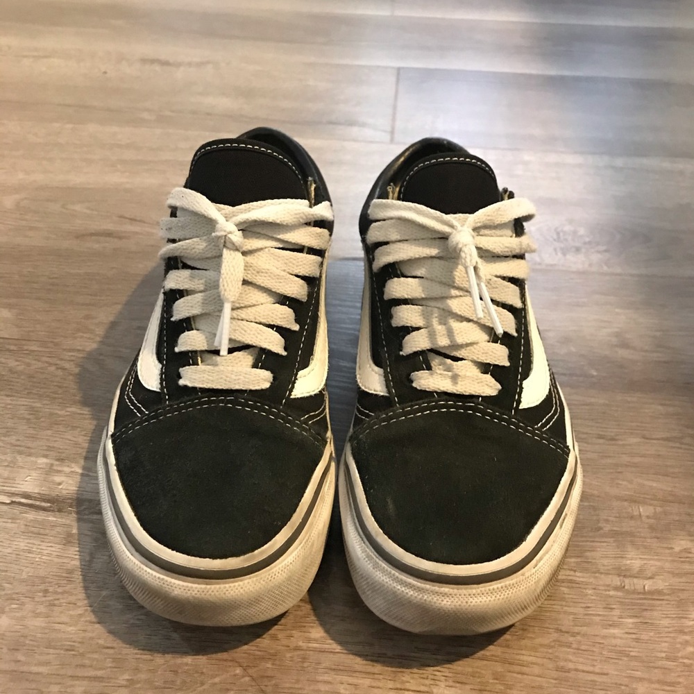 Vans Old Skool Black $ White Skate Shoes